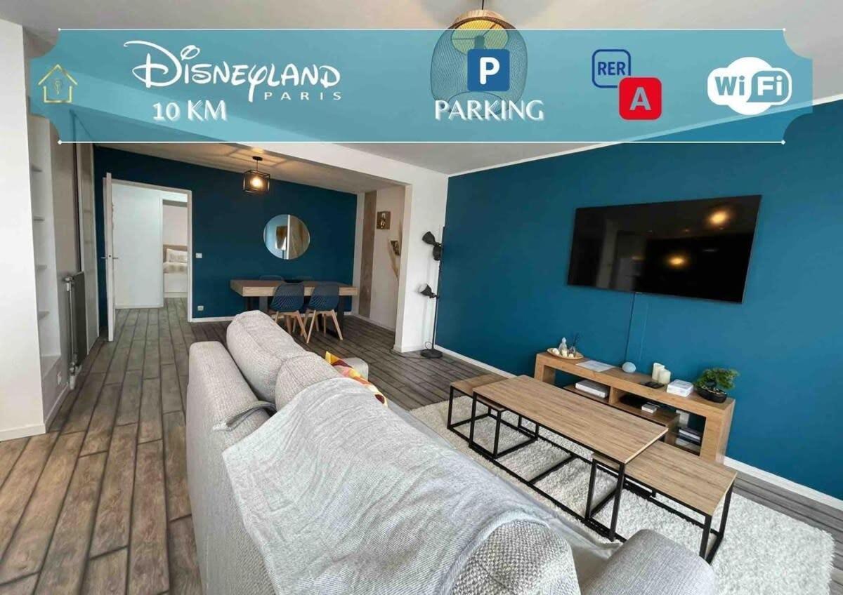 Next To Disney Appart' Le Reve Bleu Torcy  Exterior foto